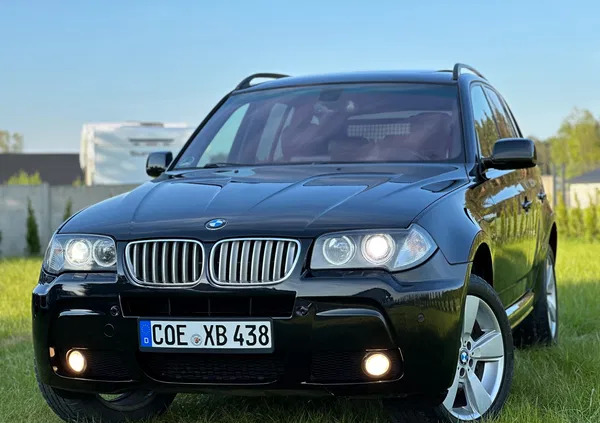 mazowieckie BMW X3 cena 41900 przebieg: 237000, rok produkcji 2007 z Węgorzewo